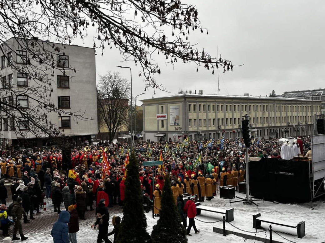 Orszak Trzech Króli 2025 na ulicach Białegostoku
