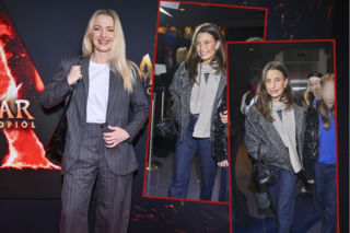 Gwiazdy na premierze. Kurdej-Szatan przyszła sama, a Wieniawa przyprowadziła młodszą siostrę