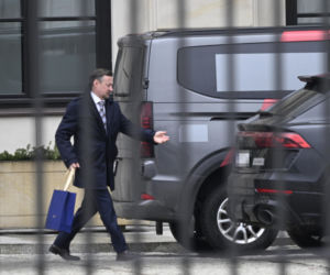 Kacper Tomasiak i skoczkowie u prezydenta