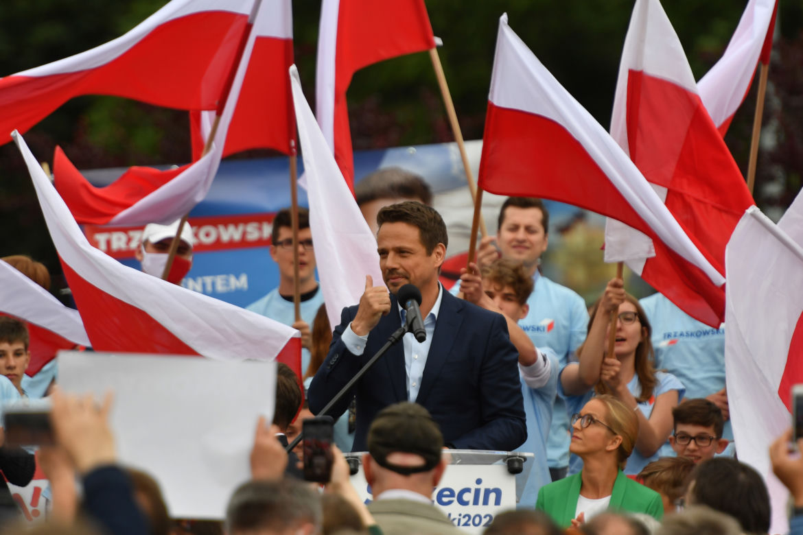 SZCZECIN KAMPANIA WYBORCZA KANDYDATA NA PREZYDENTA  RAFAŁA TRZASKOWSKIEGO