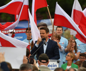 SZCZECIN KAMPANIA WYBORCZA KANDYDATA NA PREZYDENTA  RAFAŁA TRZASKOWSKIEGO