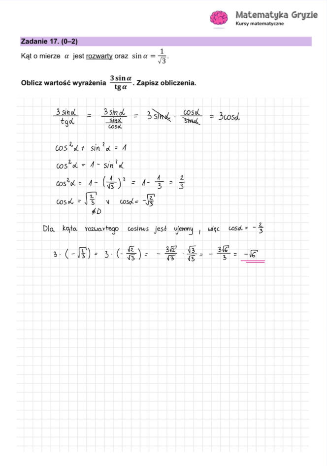 Matura próbna 2026 - matematyka. Gotowe odpowiedzi do arkusza CKE