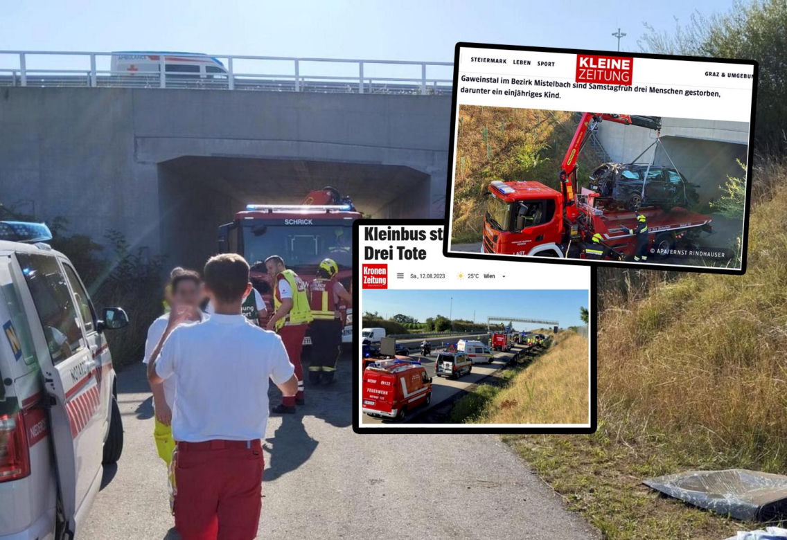Austria. Wypadek polskiego minibusa