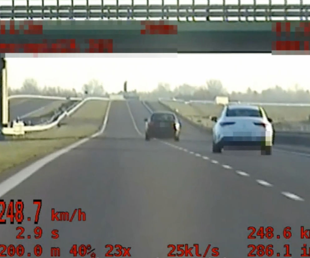 Gnał prawie 250 km/h autostradą A4! Wszyscy w BMW pijani