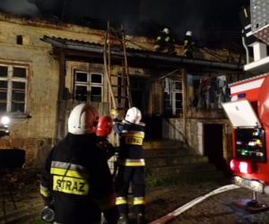 Pożar w Durach pod Morągiem