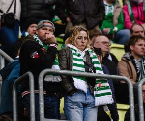 Lechia Gdańsk - Raków Częstochowa; Zdjęcia kibiców z meczu 30. kolejki PKO BP Ekstraklasy