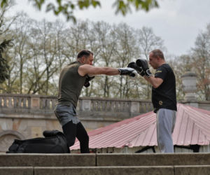Łukasz Mejza uczył boksu pod chmurką Przemysława Czarneckiego