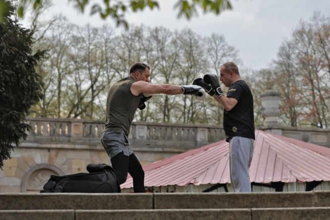 Łukasz Mejza uczył boksu pod chmurką Przemysława Czarneckiego