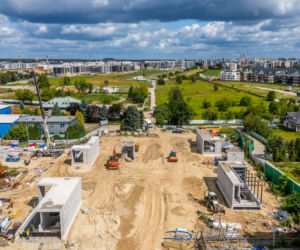 Ostatnie niezabudowane działki w rejonie stacji metra M2 Chrzanów