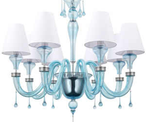 Żyrandol Secret Time Blue White
