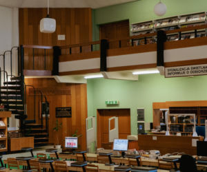 Biblioteka Uniwersytetu Opolskiego ma historię jak z serialu i zachowane wnętrza