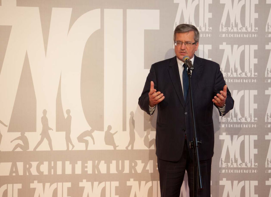 Prezydent RP Bronisław Komorowski