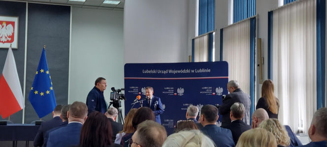 Podpisanie umów na dofinansowanie zadania drogowe