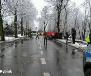 Wypadek w Rybniku