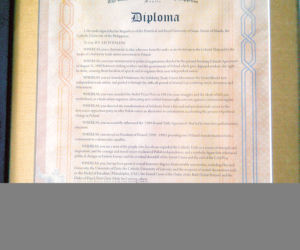 Dyplom Wałęsy