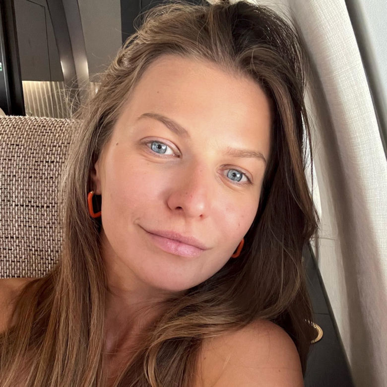 Anna Lewandowska bez makijażu