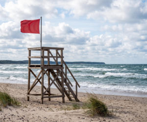 Sinice Sarbinowo. Czy w Sarbinowie można się kąpać 10.07? Flaga, warunki pogodowe