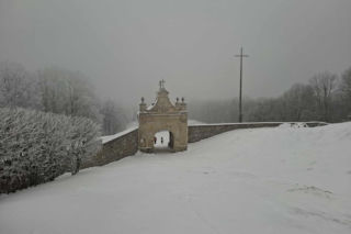 Majestatycznie, zimowo, jak w bajkowej Narnii. Tak Nowy Rok wita Święty Krzyż