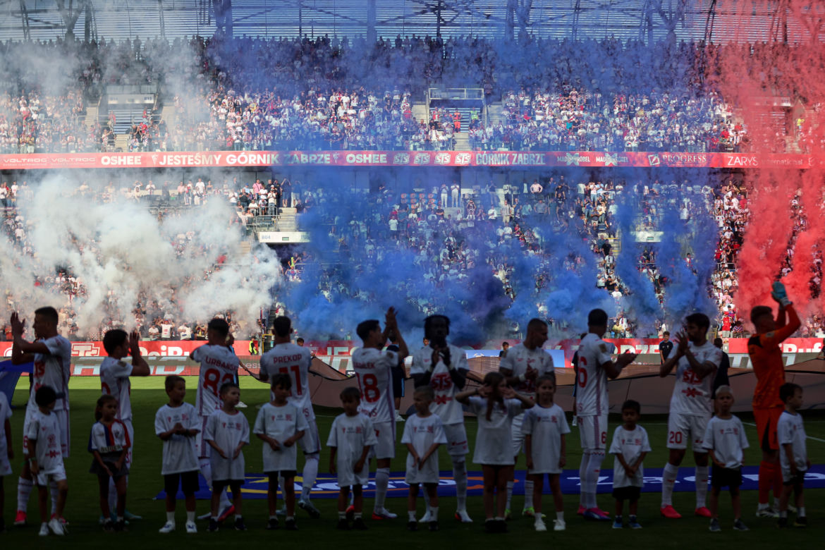 Górnik Zabrze - Śląsk Wrocław: Zdjęcia kibiców z meczu 1. kolejki sezonu 2026/27 PKO BP Ekstraklasy