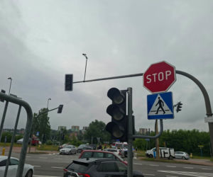 Wypadek na skrzyżowaniu w Starachowicach