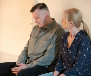 Na Wspólnej odc. 3021. Ewa (Ewa Gawryluk), Leszek (Wojciech Majchrzak)