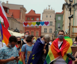 Demonstracja Nie damy się zastraszyć w Toruniu