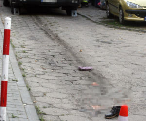 Śmieciarka rozjechała staruszkę