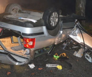 Koszmarny wypadek w Pomorskiem. Z Passata została miazga