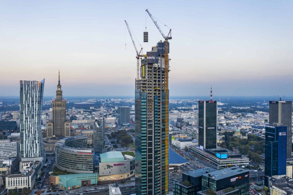 Varso Tower - najwyższy budynek w Unii Europejskiej