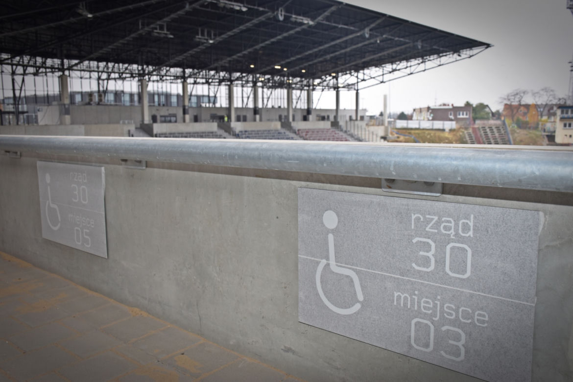 Budowa stadionu w Szczecinie - listopad 2020