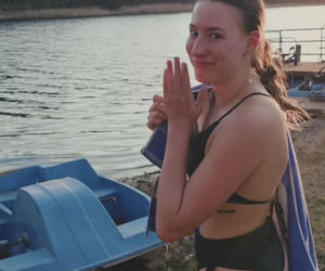 Natalia Bukowiecka w święta morsowała z siostrą