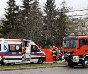 Tragiczny wypadek przy szpitalu w Olsztynie