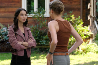 M jak miłość odc. 1902. Natalka (Dominika Suchecka), Paula (Marcelina Kieres)