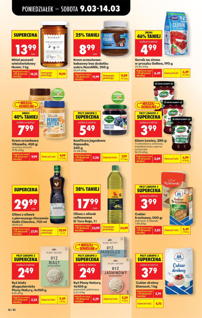 Biedronka - gazetka promocyjna 9.03.2026