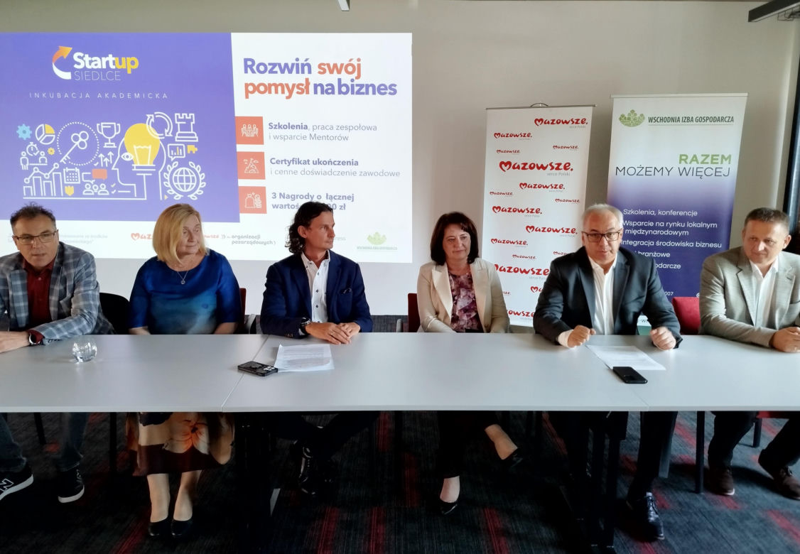 Startup Siedlce już po raz drugi! Studenci i doktoranci z pomysłem na biznes otrzymają wsparcie w ramach programu