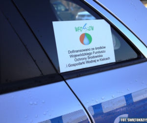 Radiowozy Kia e-Niro dla świętokrzyskich policjantów