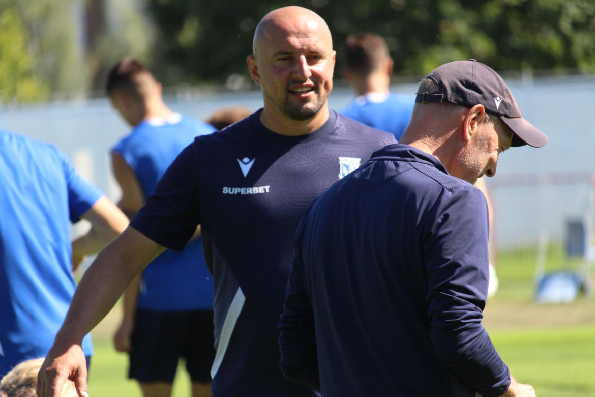 Trening Lecha Poznań przed meczem z Zagłębiem Lubin