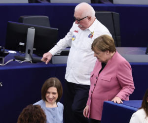 Uroczystość wręczenia Europejskich Orderów Zasługi