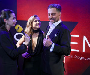 Agata Załęcka i inne gwiazdy na premierze spektaklu Kaczorowskiej i Rogacewicza