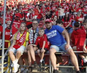Widzew Łódź - Piast Gliwice: Zdjęcia kibiców i zawodników z meczu 34. kolejki PKO BP Ekstraklasy