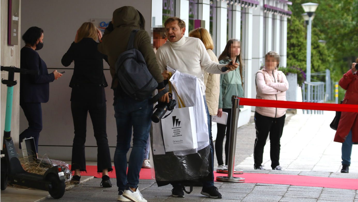Rafał Zawierucha przyjechał furą za milion złotych