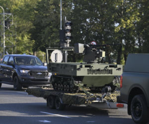 Próba generalna defilady wojskowej w Warszawie