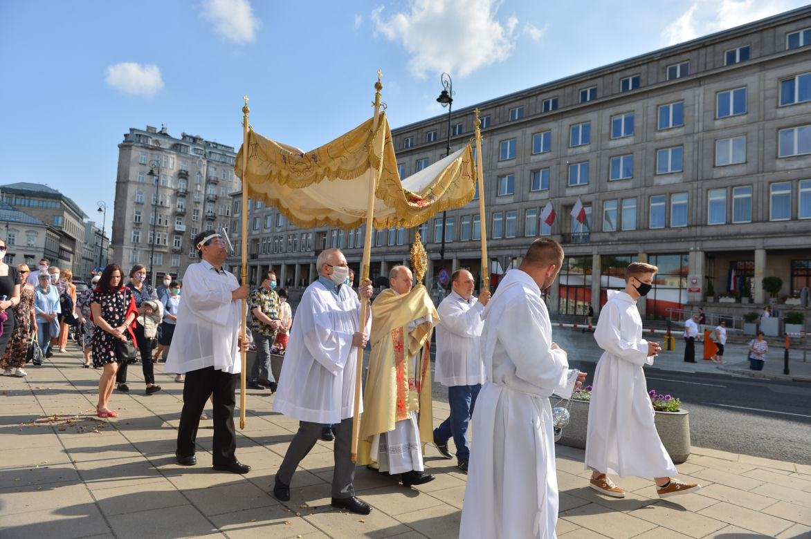 Boże Ciało 2022. Procesje w Ursusie