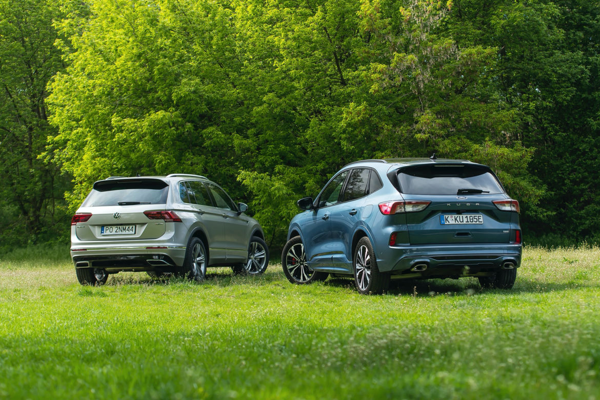 Ford Kuga PHEV ST-Line vs. Volkswagen Tiguan R-Line