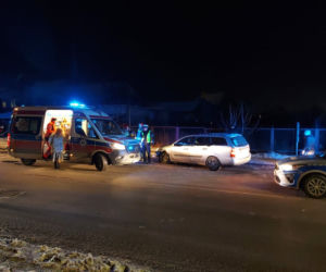 Wypadek na ulicy Targowej w Starachowicach