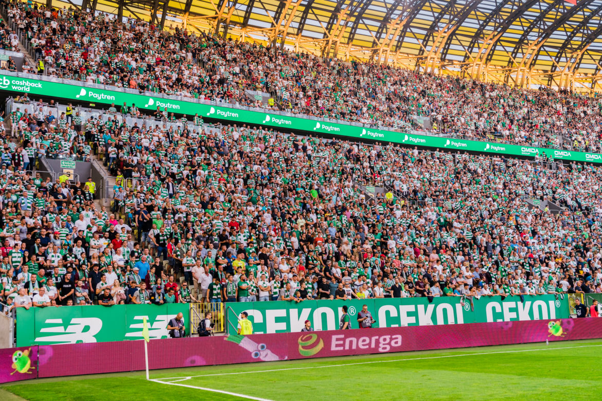 Kibice na meczu Lechia - Brøndby [ZDJĘCIA]