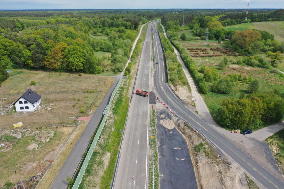 Budowa S3 Dargobądz - Troszyn jest zaawansowana w 95 procentach