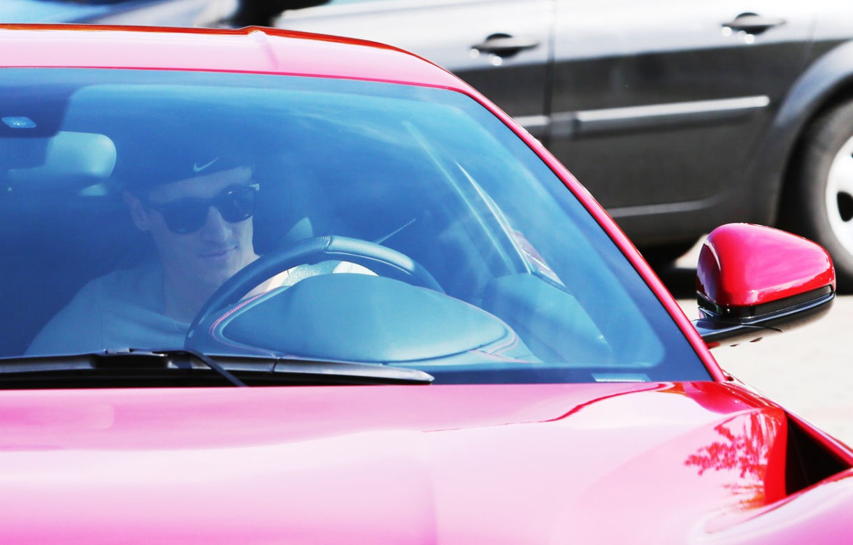 Robert Lewandowski Ferrari F12 Berlinetta