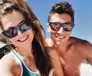 Anna Lewandowska i Robert Lewandowski na wakacjach na Majorce