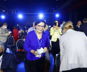 Premier Ewa Kopacz na Konwencji PO 